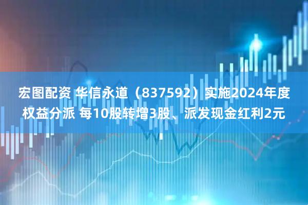 宏图配资 华信永道（837592）实施2024年度权益分派 每10股转增3股、派发现金红利2元